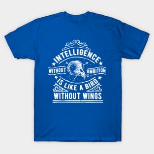 Intellingence without ambition T-Shirt